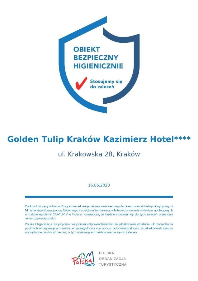 Отель Golden Tulip Krakow Kazimierz Краков-45